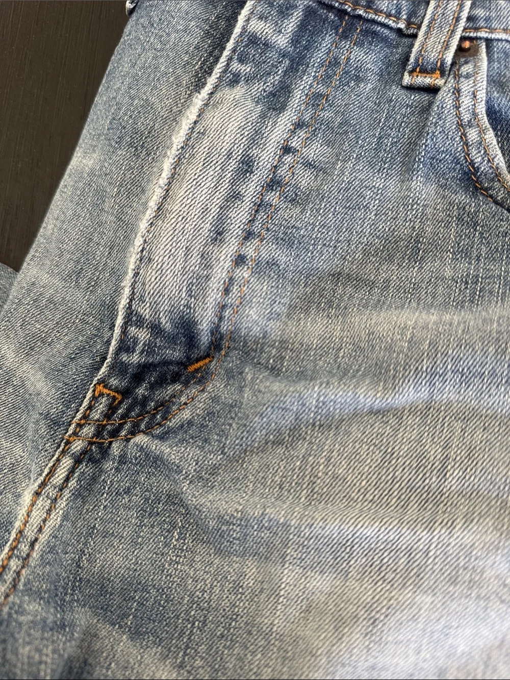 Levi’s 505 Regular Fit Jeans Men’s 34x30 Light Wash Straight Leg Denim Cotton